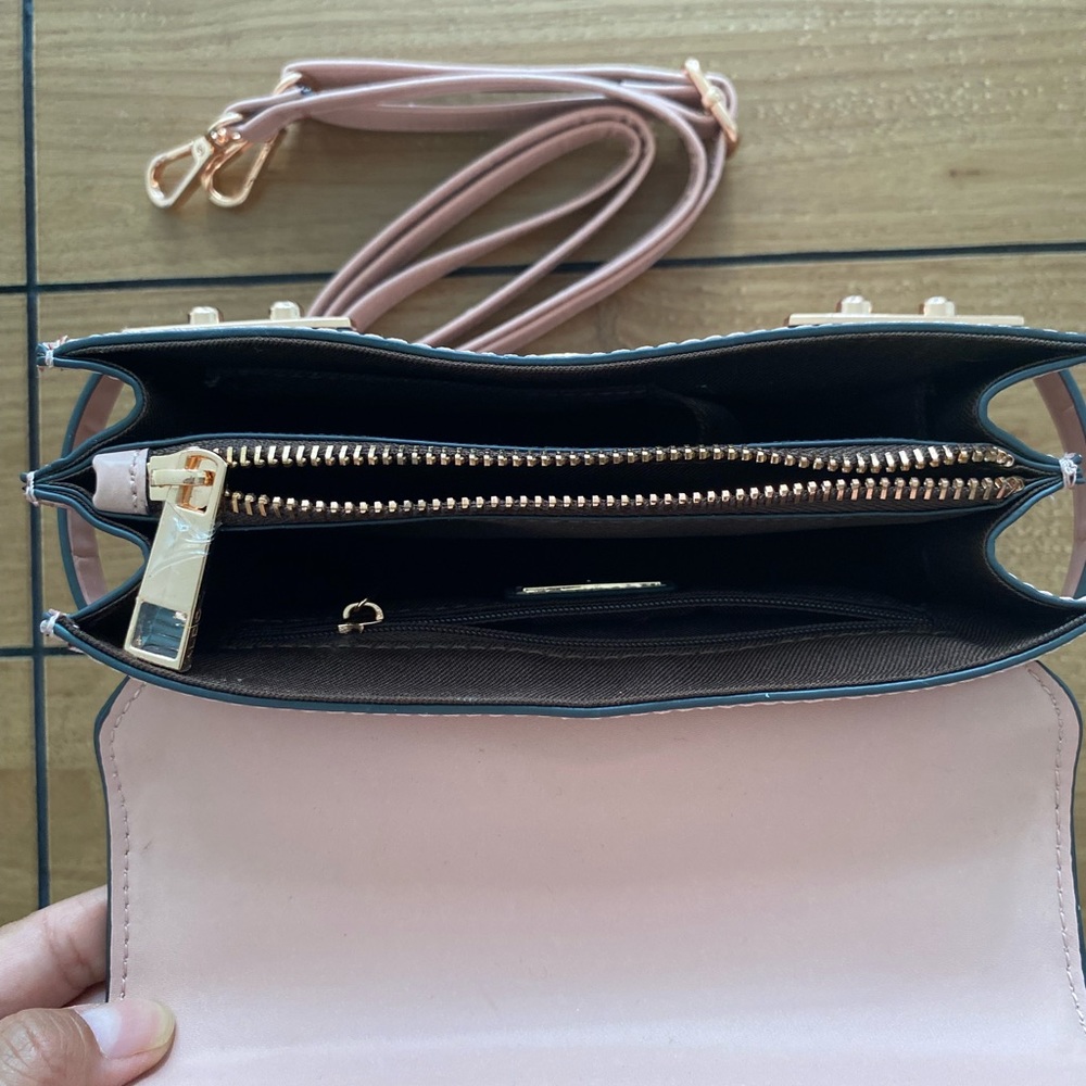 Aldo Agroliaa Faux Leather Top Handle Bag Gem